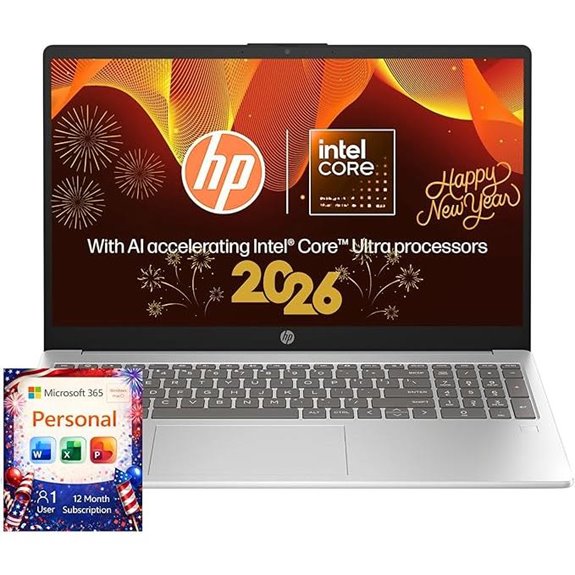 HP 15.6 Laptop with 1.1TB Storage & 8GB Memory