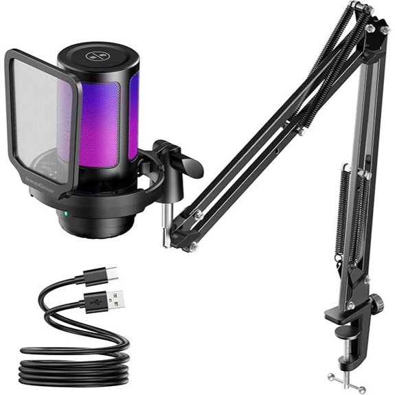 InnoGear Gaming USB Microphone with RGB