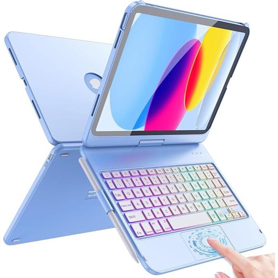 FUWANG Touch Keyboard Case for iPad
