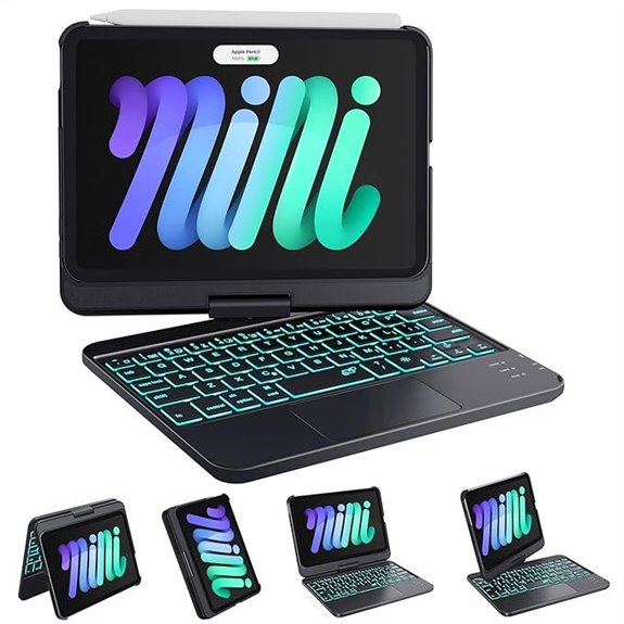 GreenLaw Keyboard Case for iPad Mini 6/7