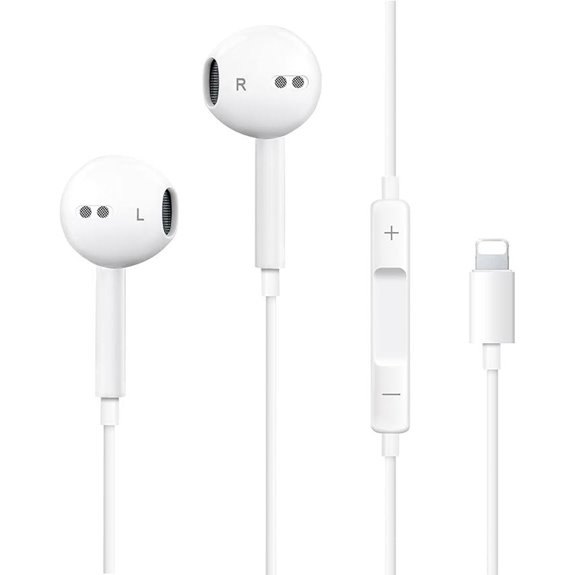 Headphones for iPhone with Mic & Volume Control