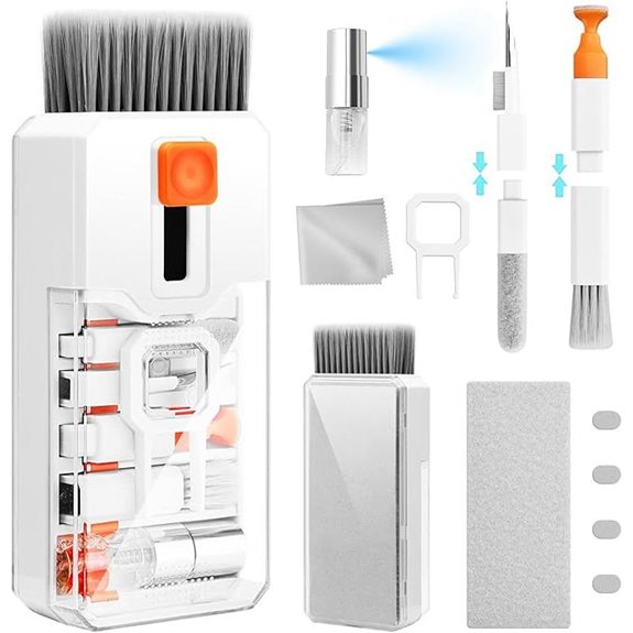 Keyboard Cleaning Kit with Screen Brush & Spray