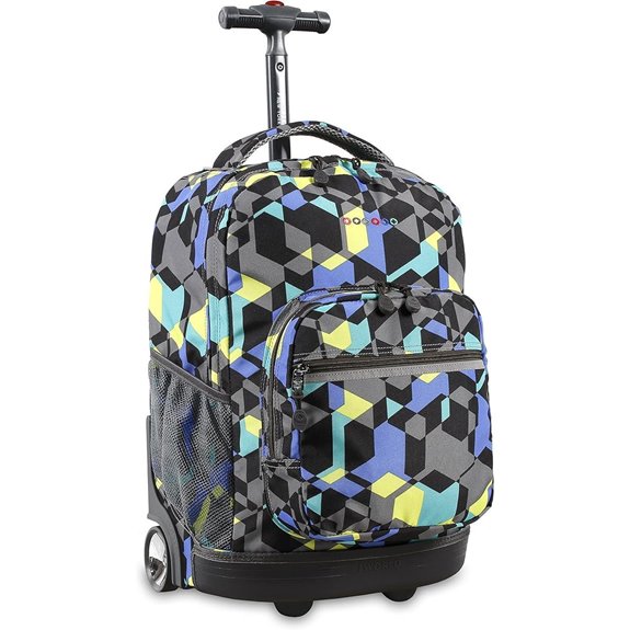J World Sunrise Kids Rolling Backpack