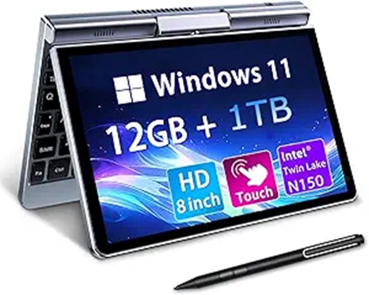 KOOTIGERS Mini Laptop 8 12GB RAM