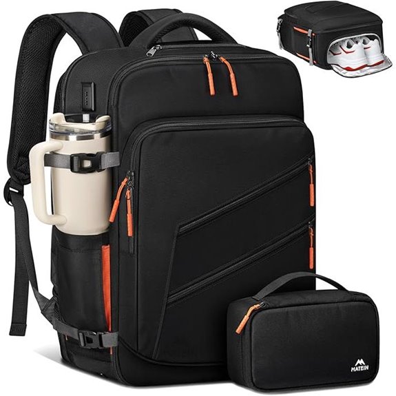 MATEIN Backpack with Shoe Compartment (17 Laptop)