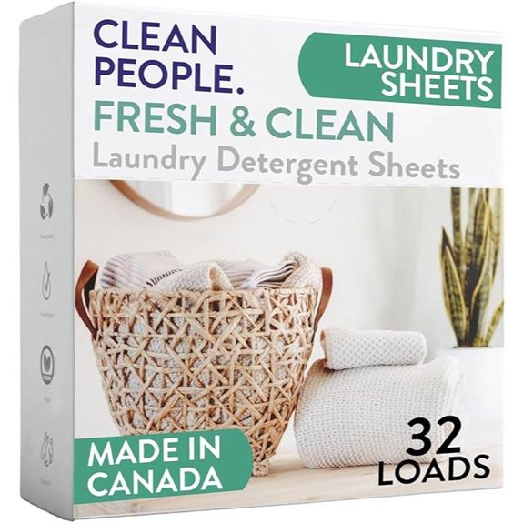 Clean People Laundry Detergent Sheets (32-Pack)