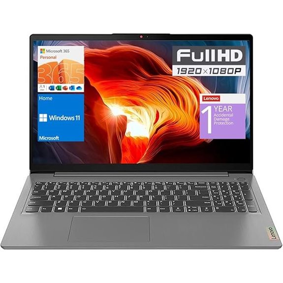 Lenovo IdeaPad 1 Laptop (15.6” FHD)