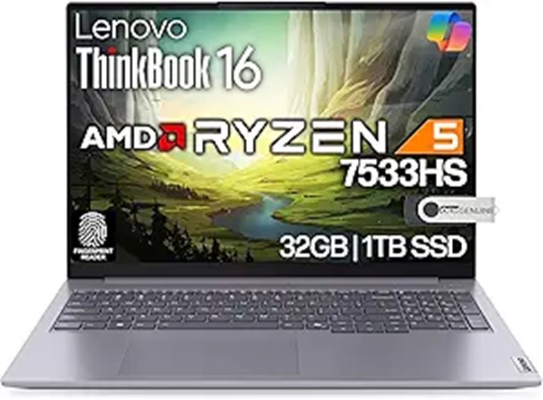 Lenovo ThinkBook 16 G7 Business Laptop