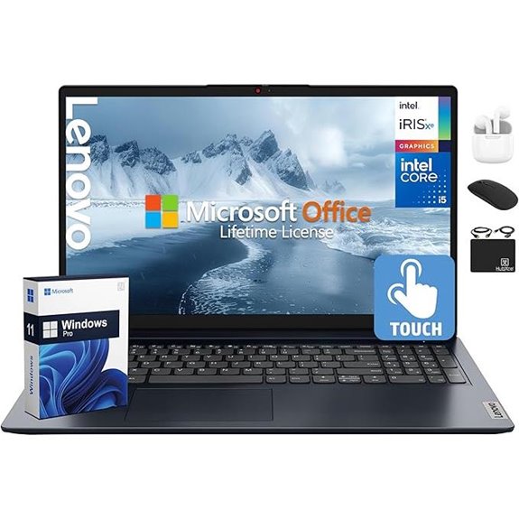 Lenovo IdeaPad Laptop 15.6 FHD Touchscreen