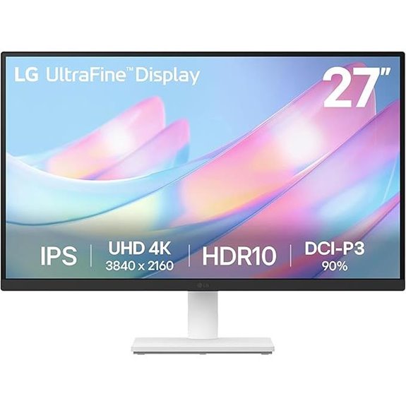 LG 27 4K UHD Monitor (27US500-W)