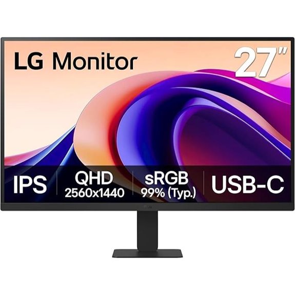 LG 27 QHD IPS Monitor (27U631A-B)