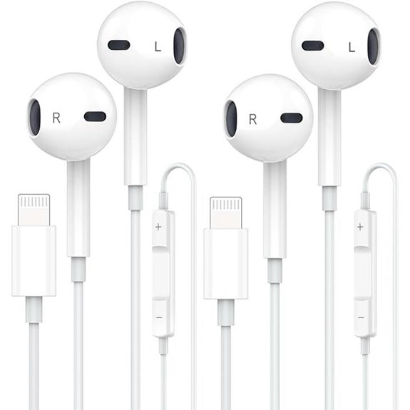 Apple Earbuds with Lightning Connector (2-Pack)