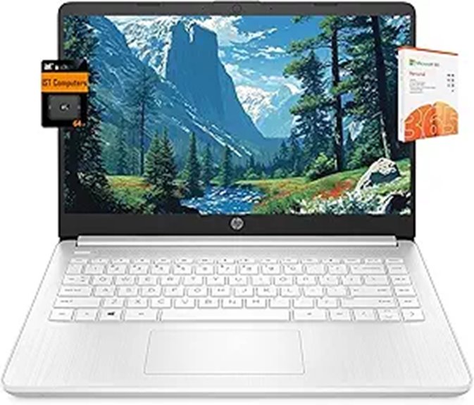 HP 14 Ultra Light Laptop for Student & Home