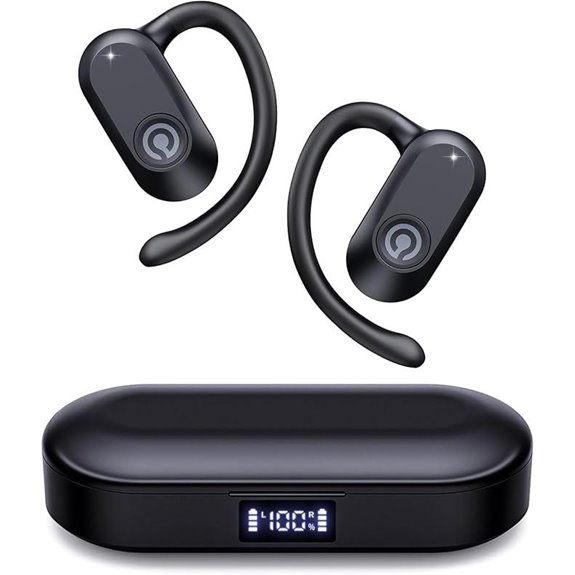 CXK Open Ear Bluetooth Headphones (60Hrs Lightweight)