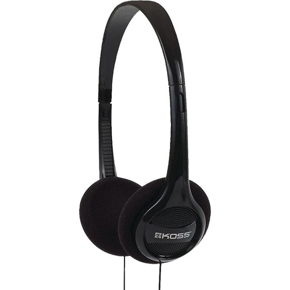 Koss KPH7 Lightweight Portable Headphone Black