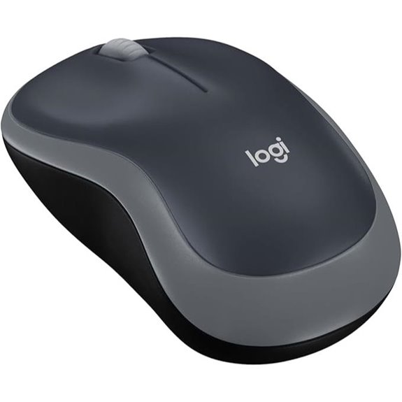 Logitech M185 Wireless Mouse - Swift Grey