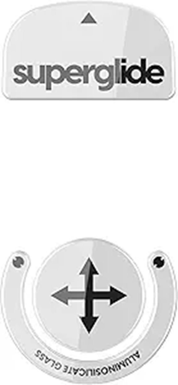 Superglide Glass Mouse Skates for Logitech