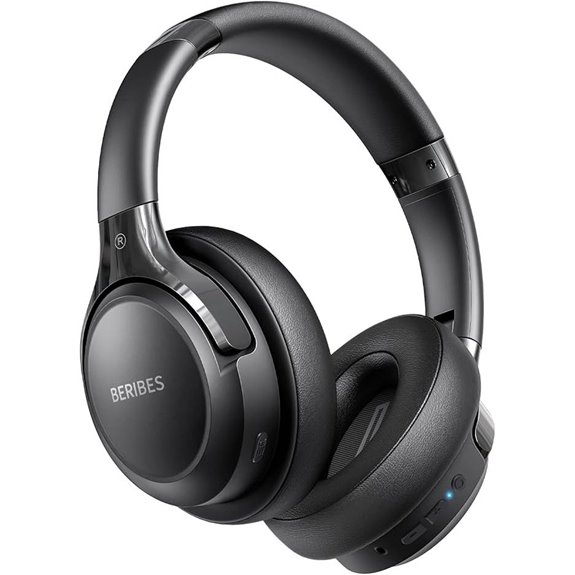 BERIBES Bluetooth Over-Ear Headphones (65H Playtime)