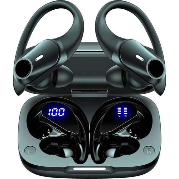 Hybrid ANC Earbuds with 80H Playback