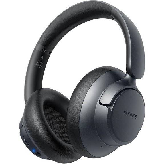 BERIBES Hybrid ANC Headphones with 70H Playtime