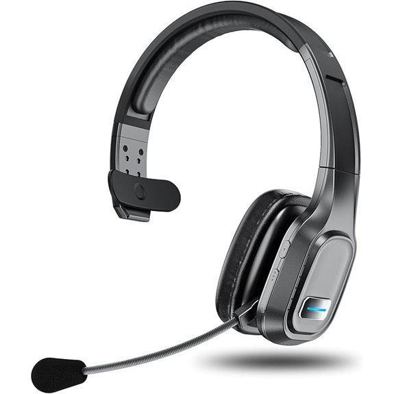Bluetooth Headset 60Hrs Noise Canceling Mic