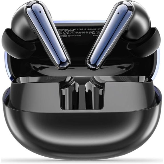 Active Noise Cancelling Wireless Earbuds 60H Battery