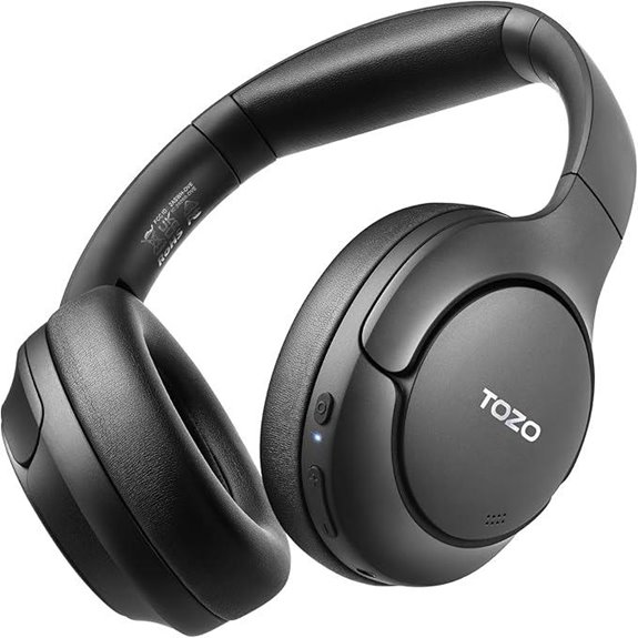 TOZO Hybrid ANC Headphones 60H Playtime