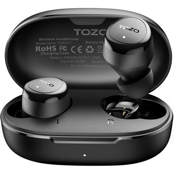 TOZO Wireless Earbuds with 30H Playtime & EQs
