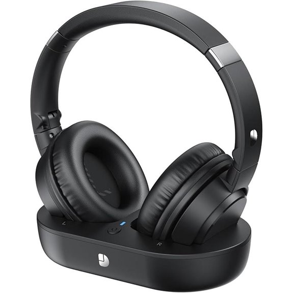 Wireless TV Headphones for Seniors (65-Hour Battery)