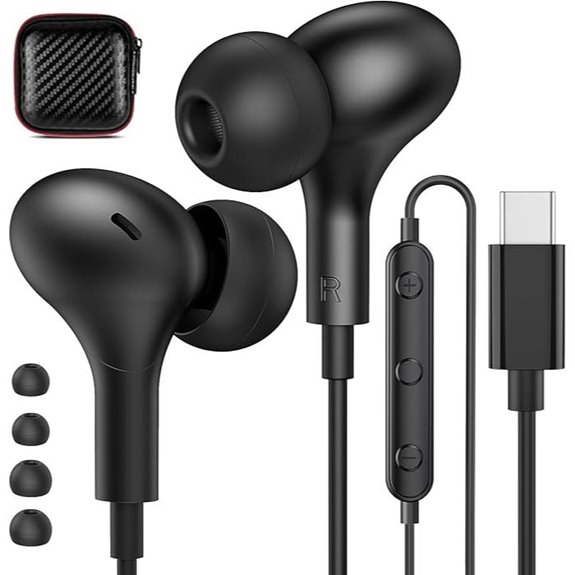 APETOO USB-C Magnetic Wired Earbuds