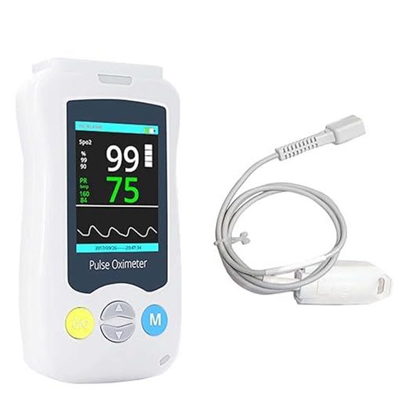 Fingertip Pulse Oximeter with Medical Grade Accuracy