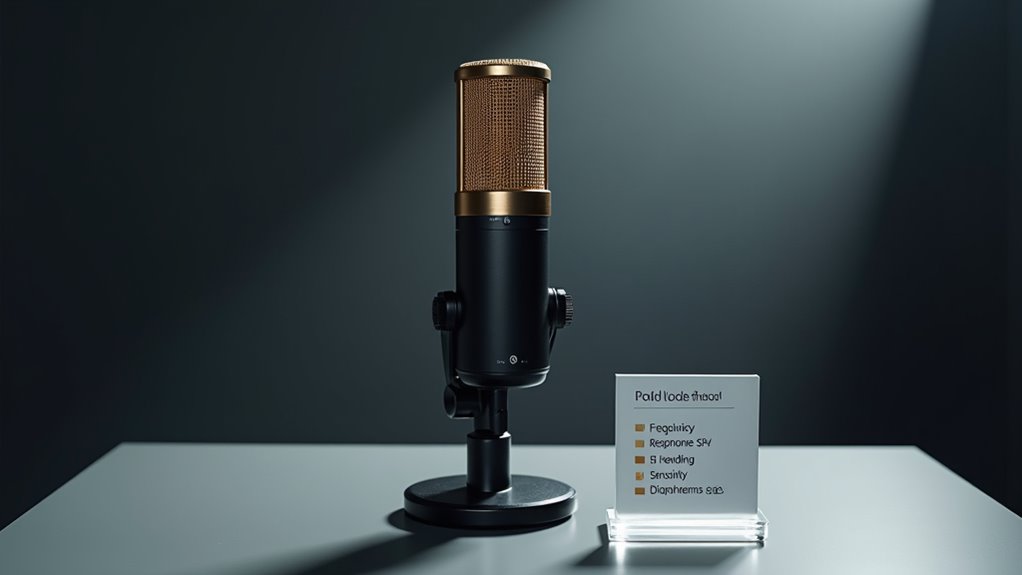 microphone selection criteria explained