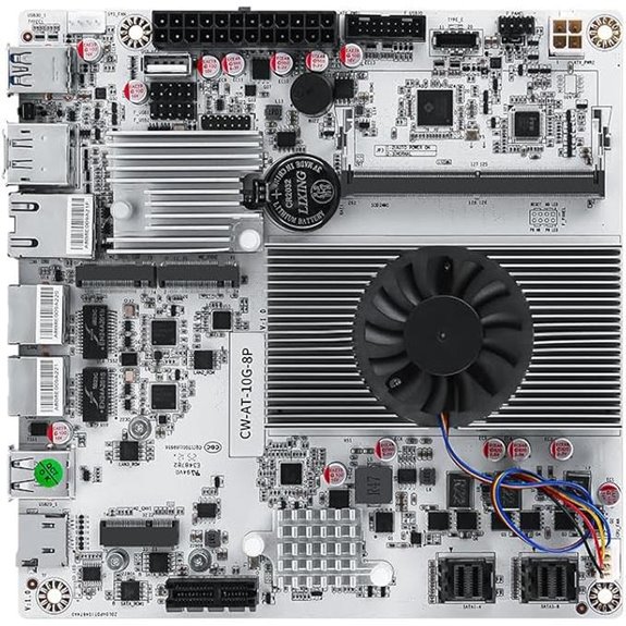 8-Bay NAS Mini ITX Motherboard