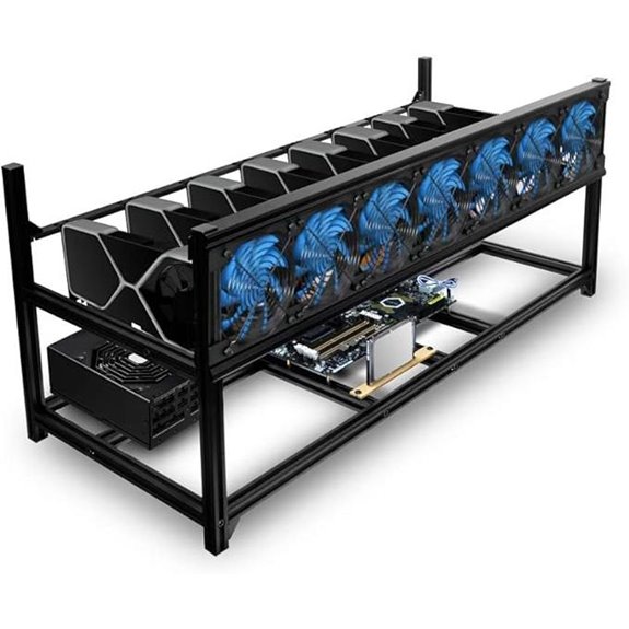 Kingwin 8 GPU Miner Rig Case
