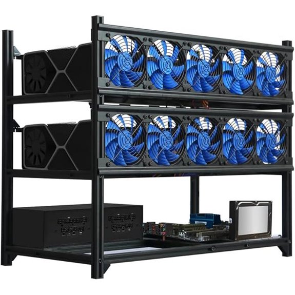 Kingwin 12 GPU Mining Rig Frame