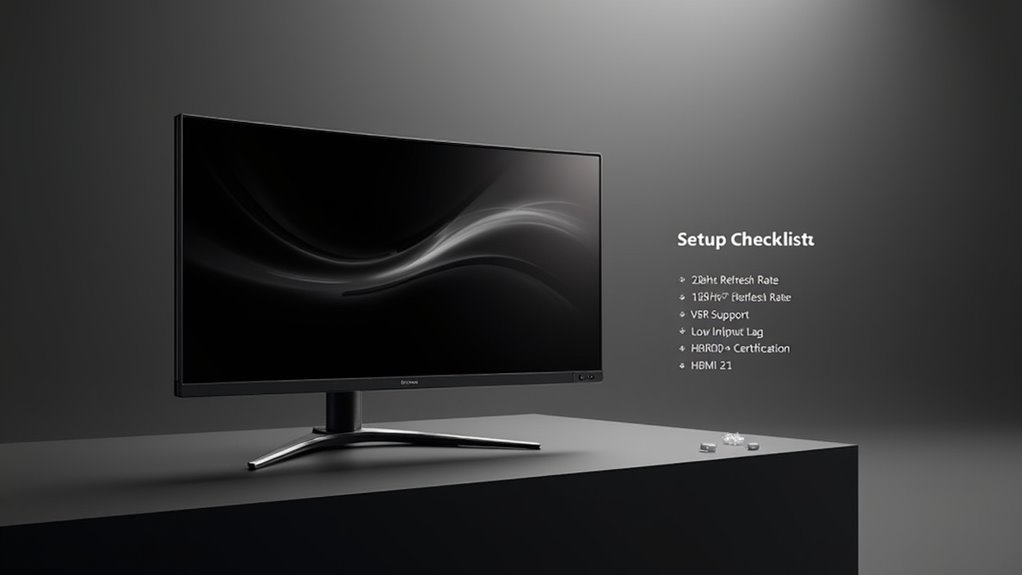 monitor selection for gaming