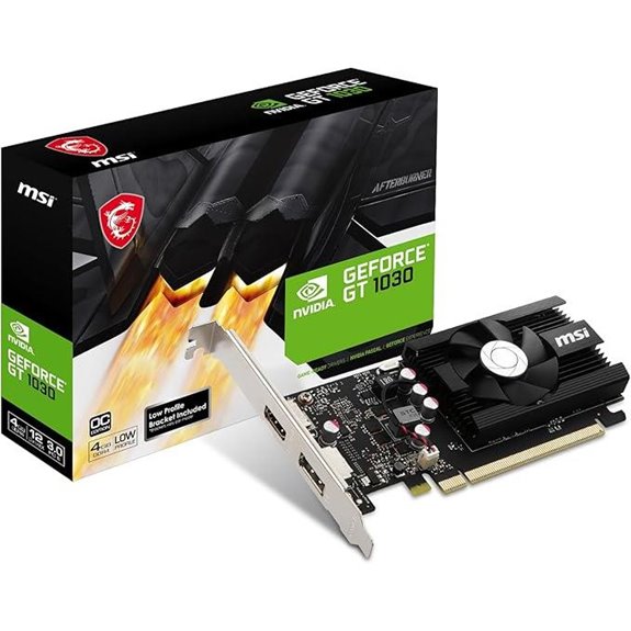 MSI GT 1030 4GB DDR4 Graphics Card