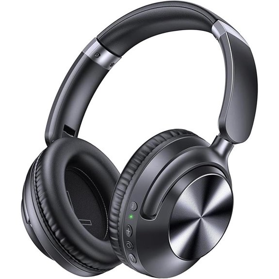 TAGRY Noise Cancelling Bluetooth Headphones Black