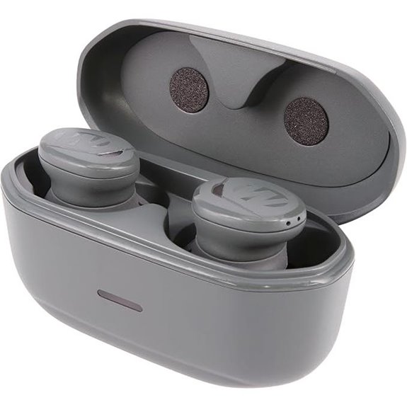 Walker’s Suppressor Earbuds – 25dB NRR 36-Hr Battery