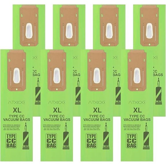 8 Pack Vacuum Bags for Oreck XL