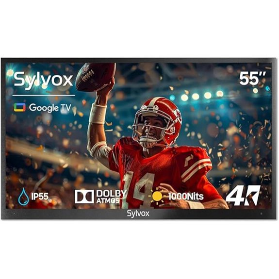 SYLVOX 55 Waterproof Outdoor Smart TV (Deck Pro 2.0)