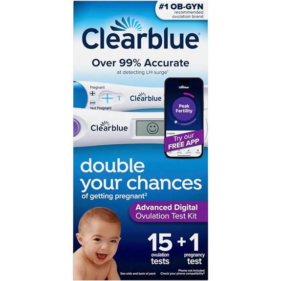 Clearblue Advanced Digital Ovulation Test Kit 16 Count