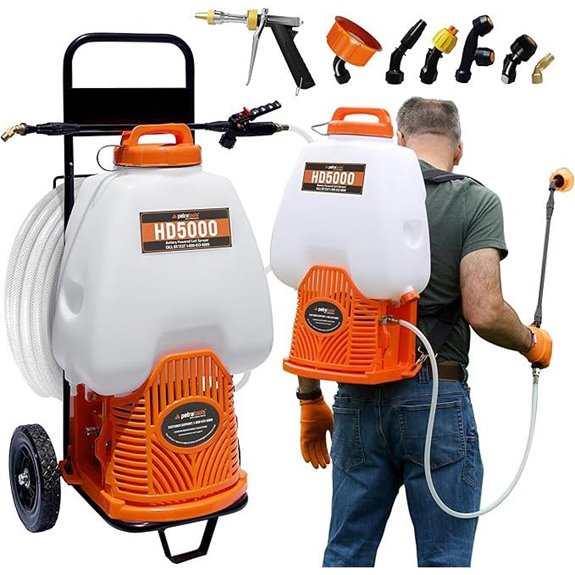 PetraTools Powered Backpack Sprayer (6.5 Gal)