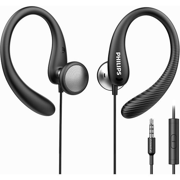 PHILIPS Over the Ear Earbuds (Black)