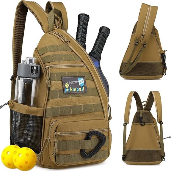 Tactical Pickleball Backpack with Accessories