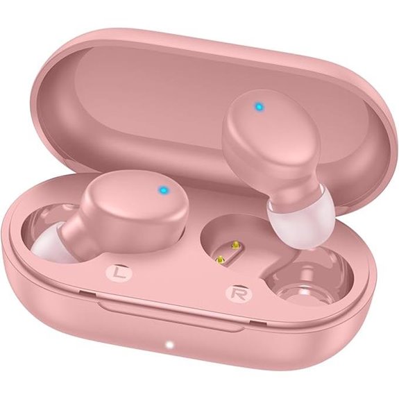 MOZOTER S8 Mini Wireless Earbuds - Pink