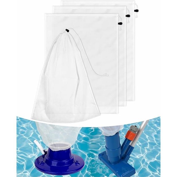 Pool Vacuum Bag Replacement 4PCS