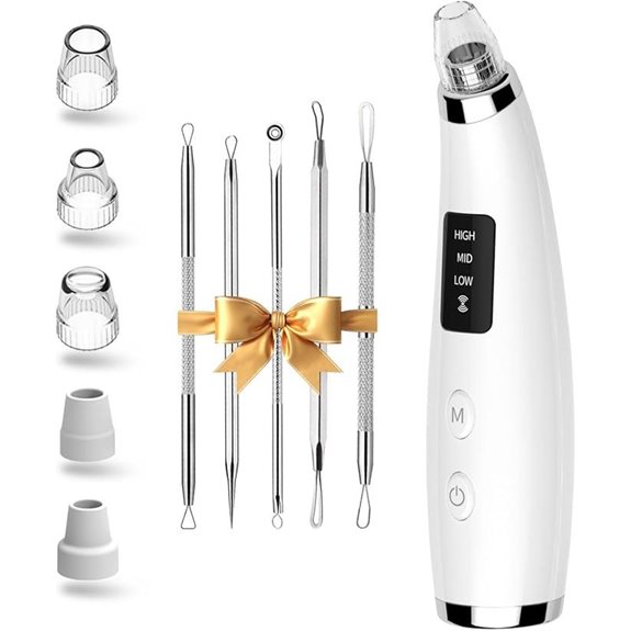Blackhead Remover Pore Vacuum (Pearl White)