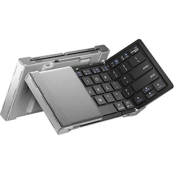 iClever Foldable Bluetooth Keyboard with USB-C Charging