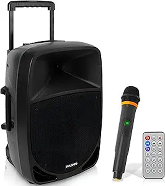Pyle 1200W Portable Bluetooth PA Speaker